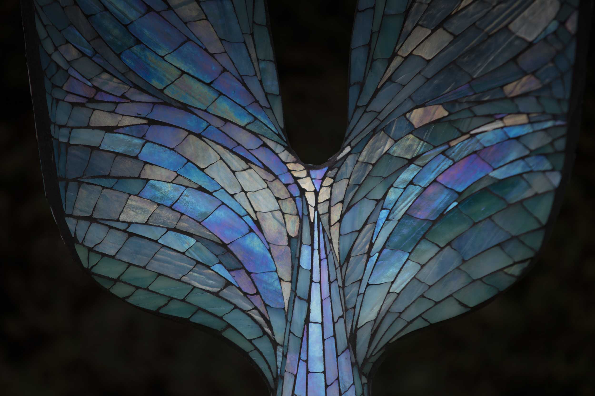 Lea Stubberfield Mosaic Whale Tail