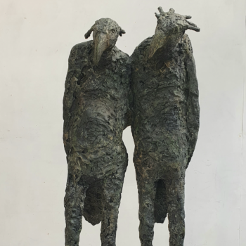 Victoria Atkinson 2 figures sculpture