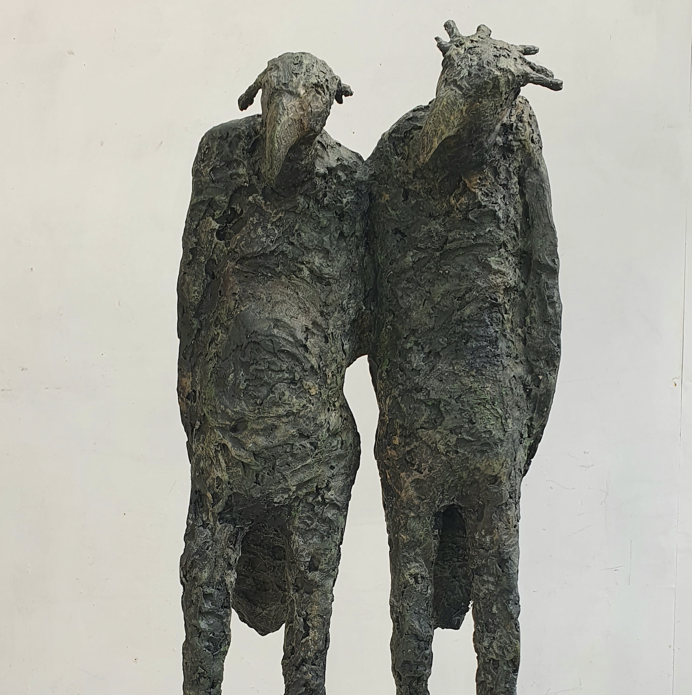 Victoria Atkinson 2 figures sculpture