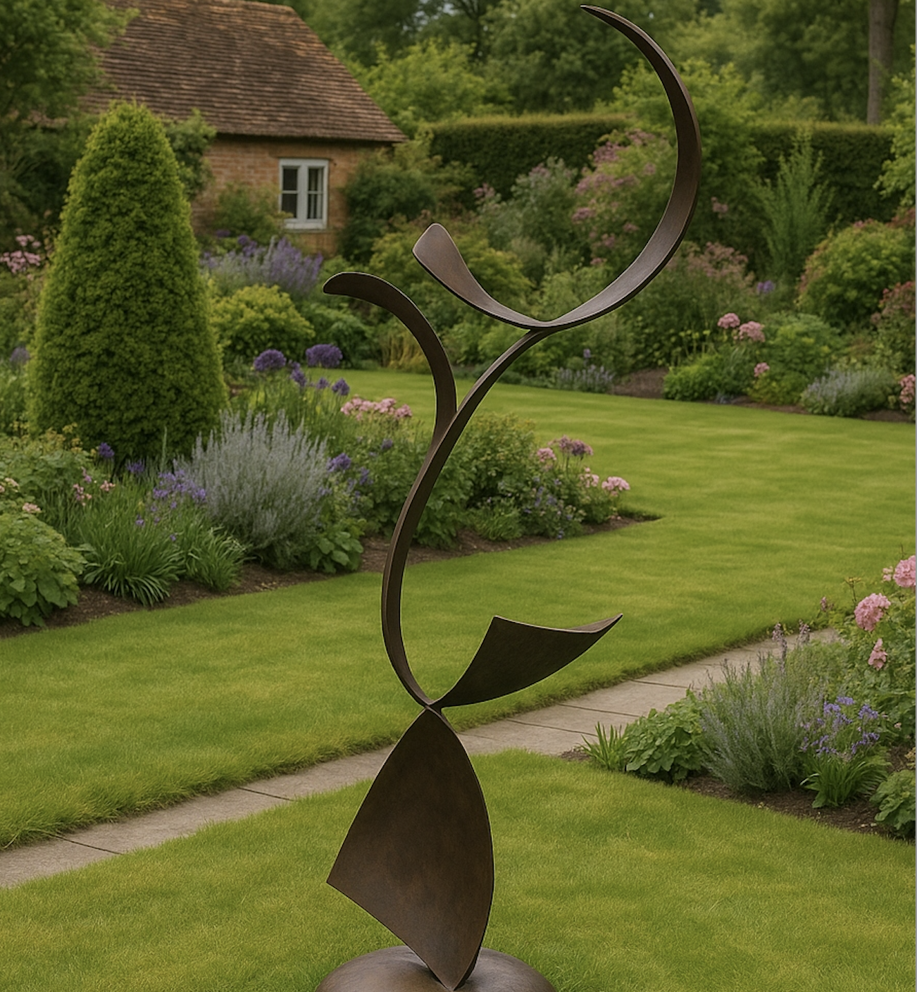 Alex Relph outdoor metal sculpture
