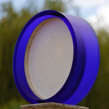 Sabrina Can't blue glass disc